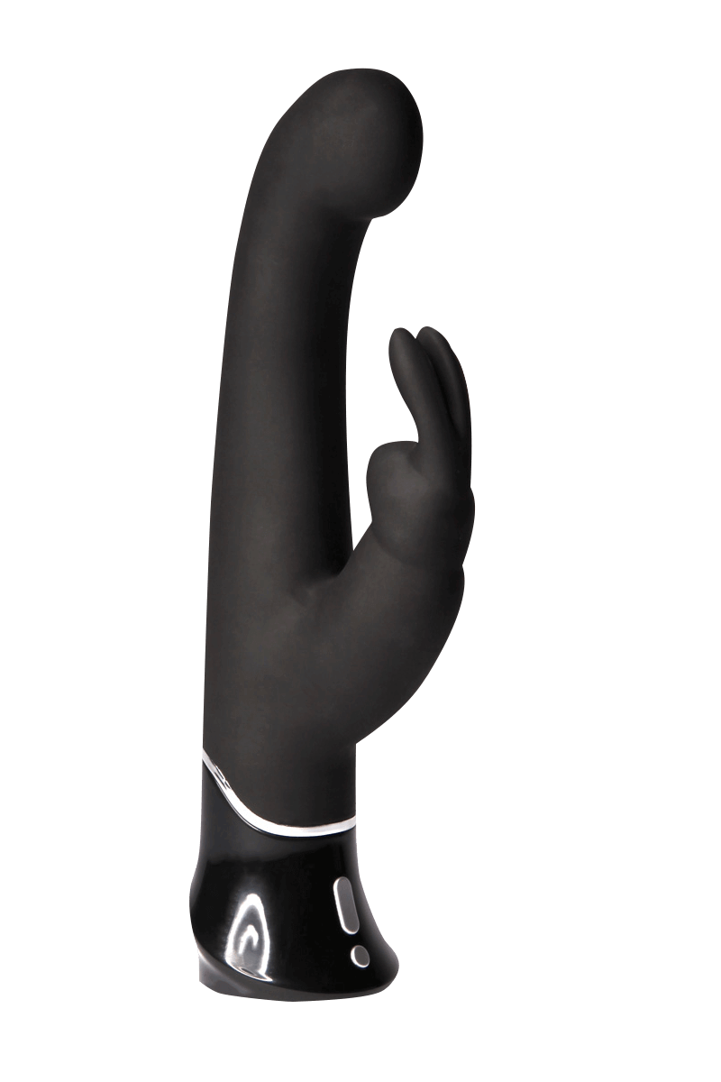 Shades of Grey - Ø 4cm | 24cm - Vibrator Greedy Girl G-Spot Rabbit