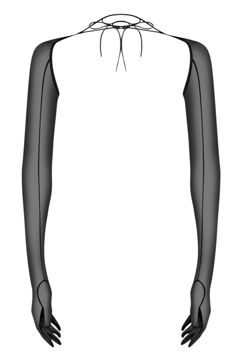 Handschuhe transparent