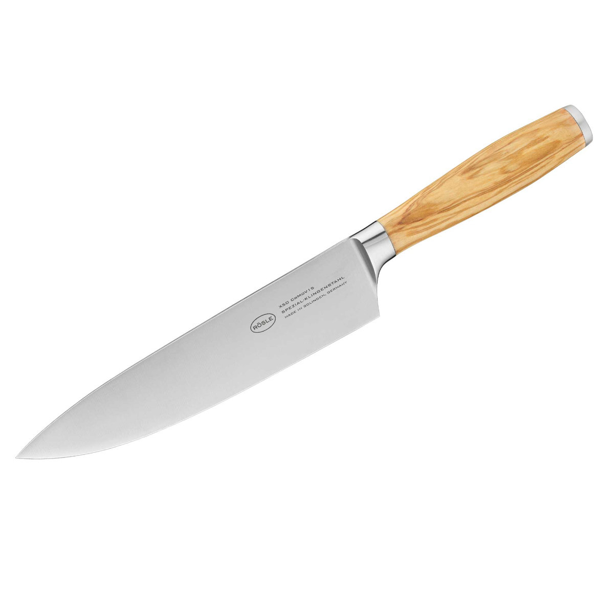 Rösle Artesano Kochmesser 20 cm - mit Olivenholzgriff