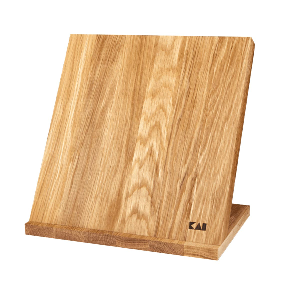 KAI Messerpult magnetisch für 5 Messer - Eichenholz