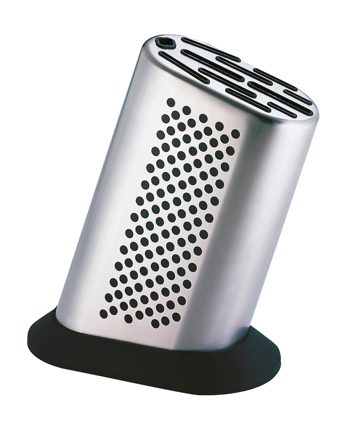 Global G-8311D Messerblock für 10 Messer - Edelstahl unbestückt