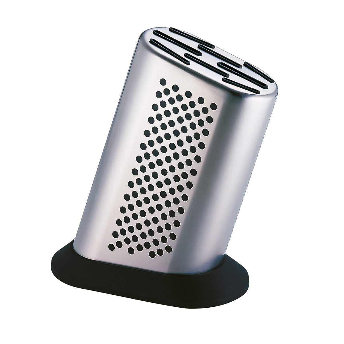 Global G-888D Messerblock für 8 Messer - Edelstahl - unbestückt