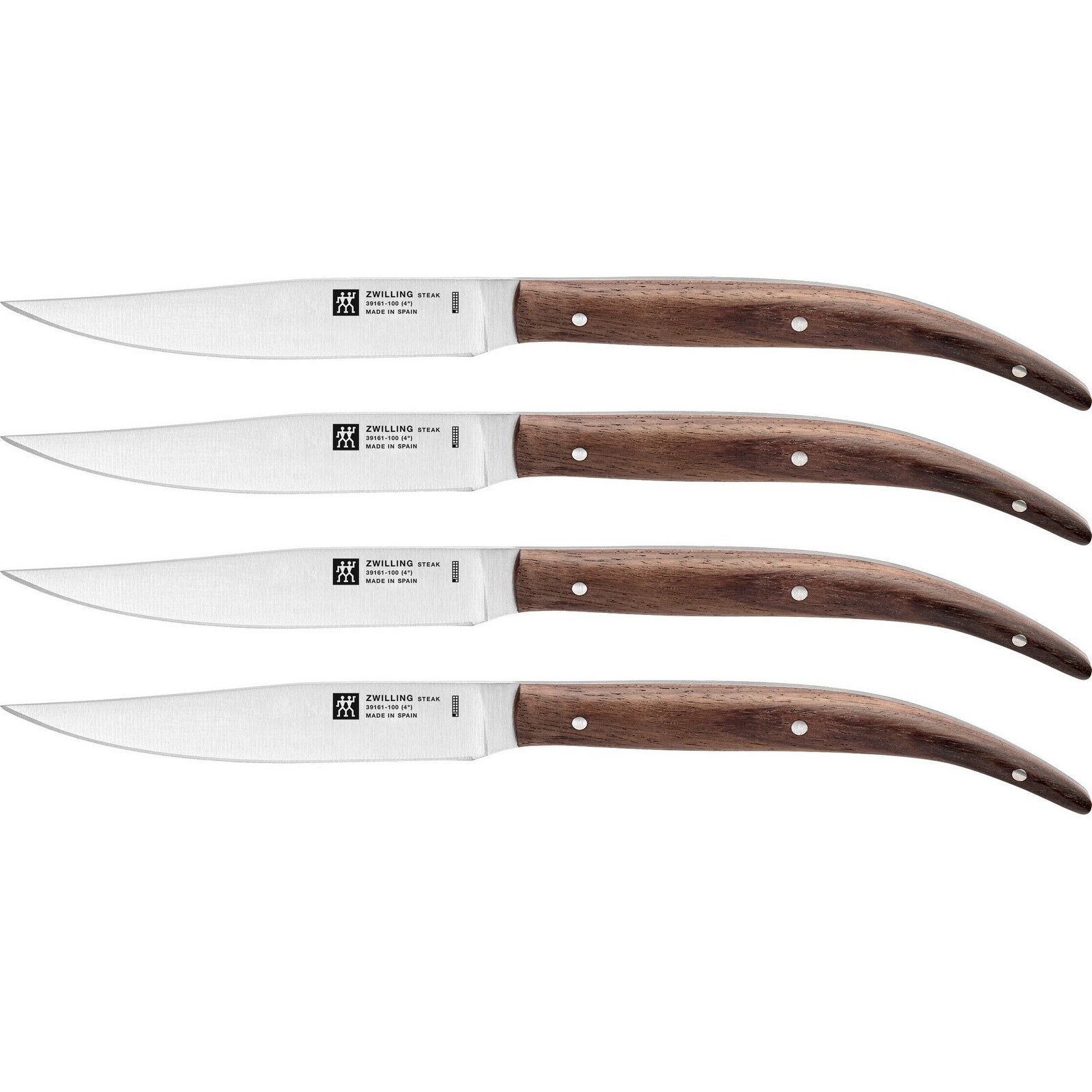 Zwilling Steak Sets Steakmesserset 4-tlg. Braun - Holz