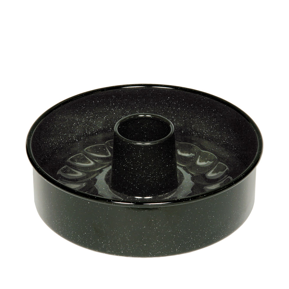 Riess Classic Backformen Tortenform 26 cm mit Savarineinsatz - Emaille