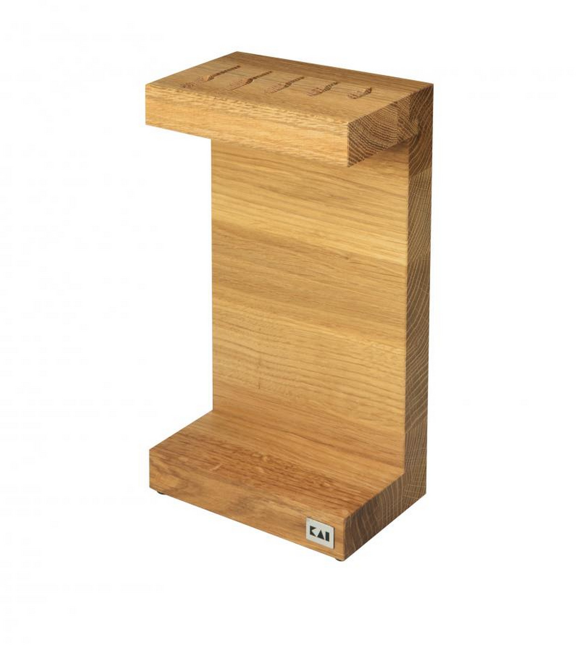 KAI C-Messerblock für 5 Messer - Eichenholz