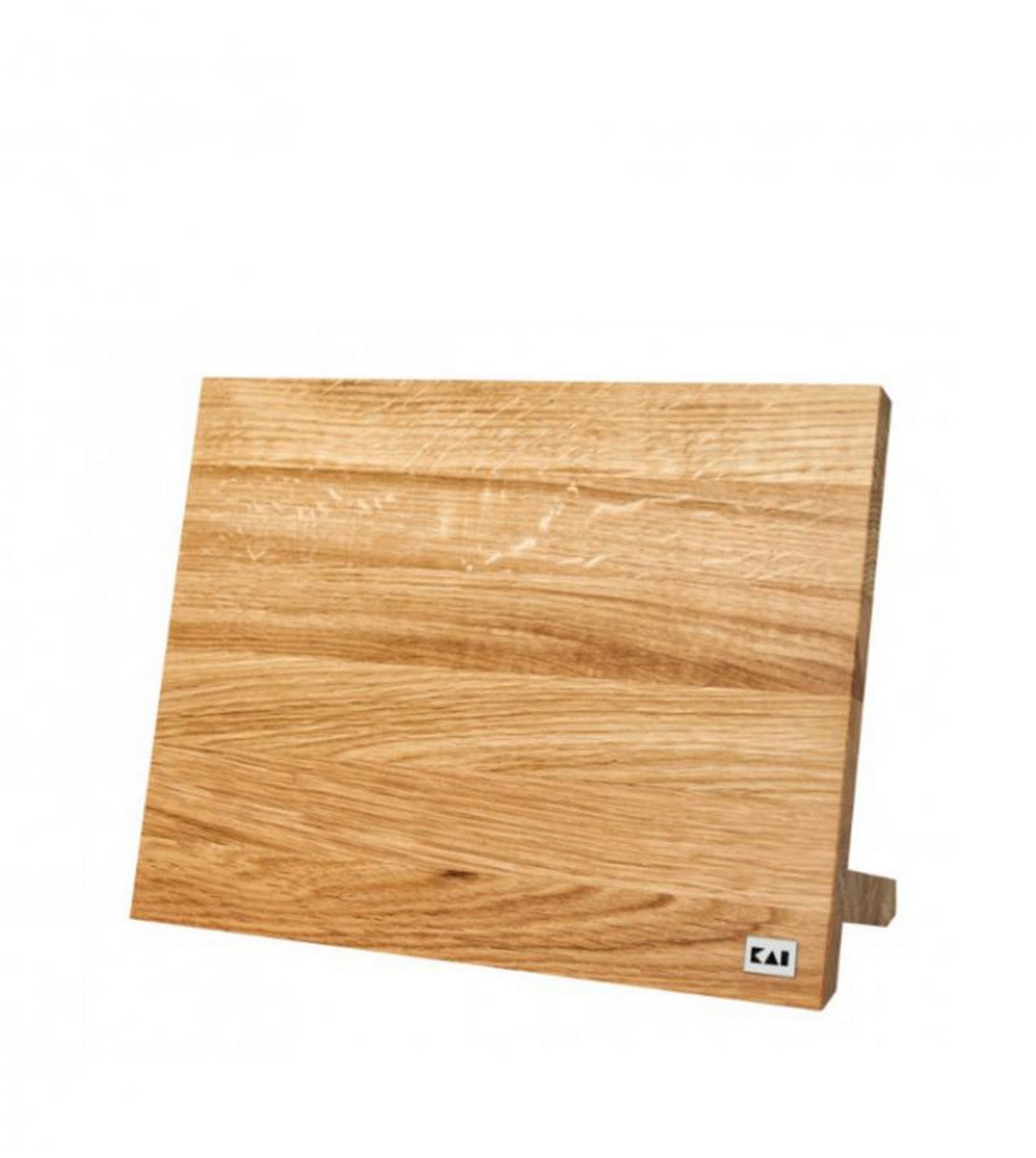 KAI Messerpult magnetisch für bis zu 8 Messer - Eichenholz