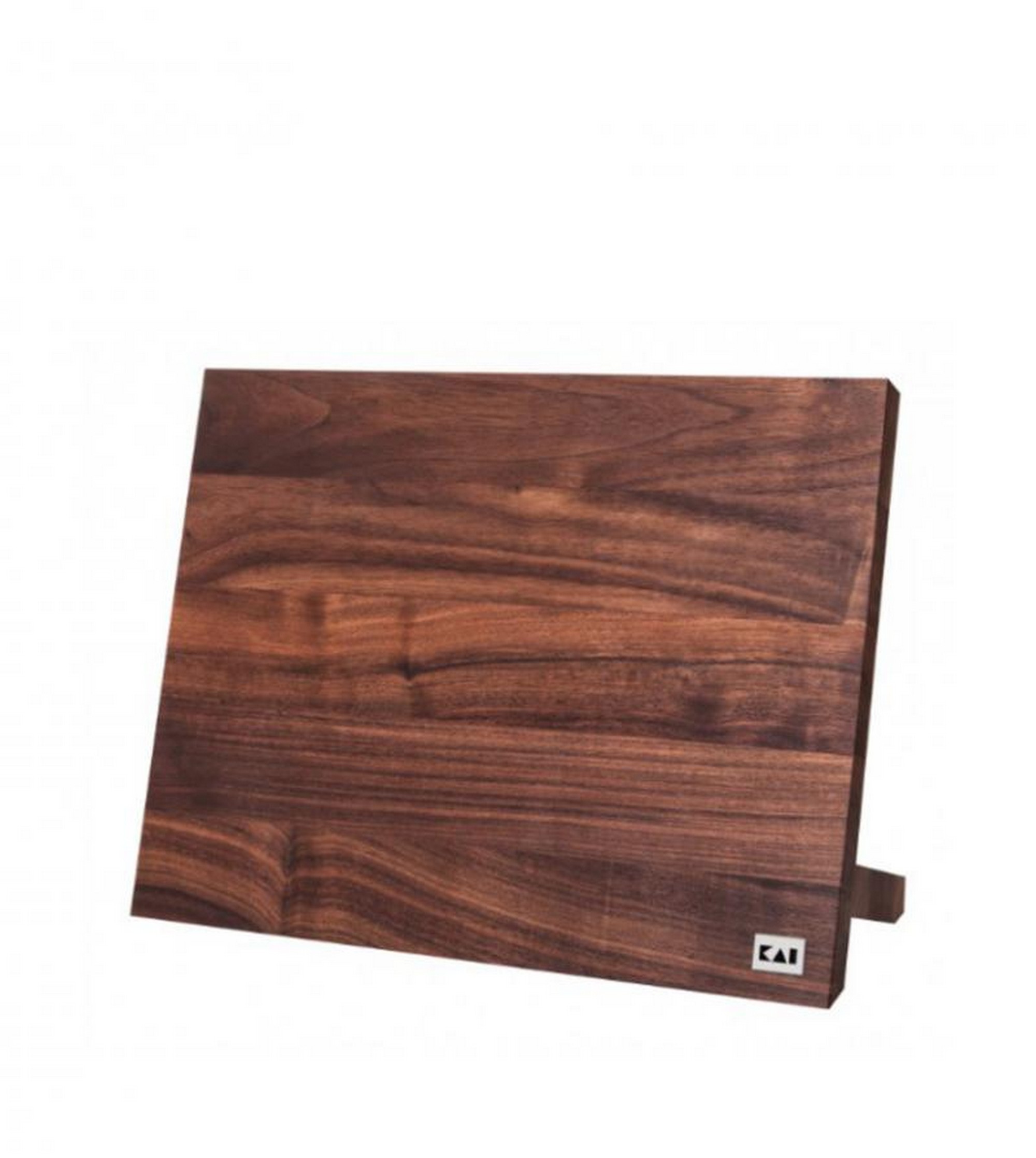 KAI Messerpult magnetisch für bis zu 8 Messer - Walnussholz