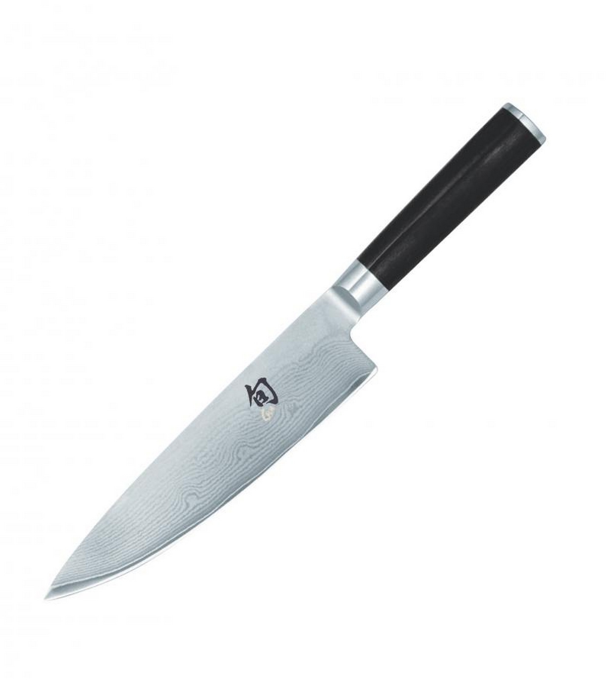 KAI Shun Classic Linkshand-Kochmesser 20 cm - Damaststahl - Griff Pakkaholz