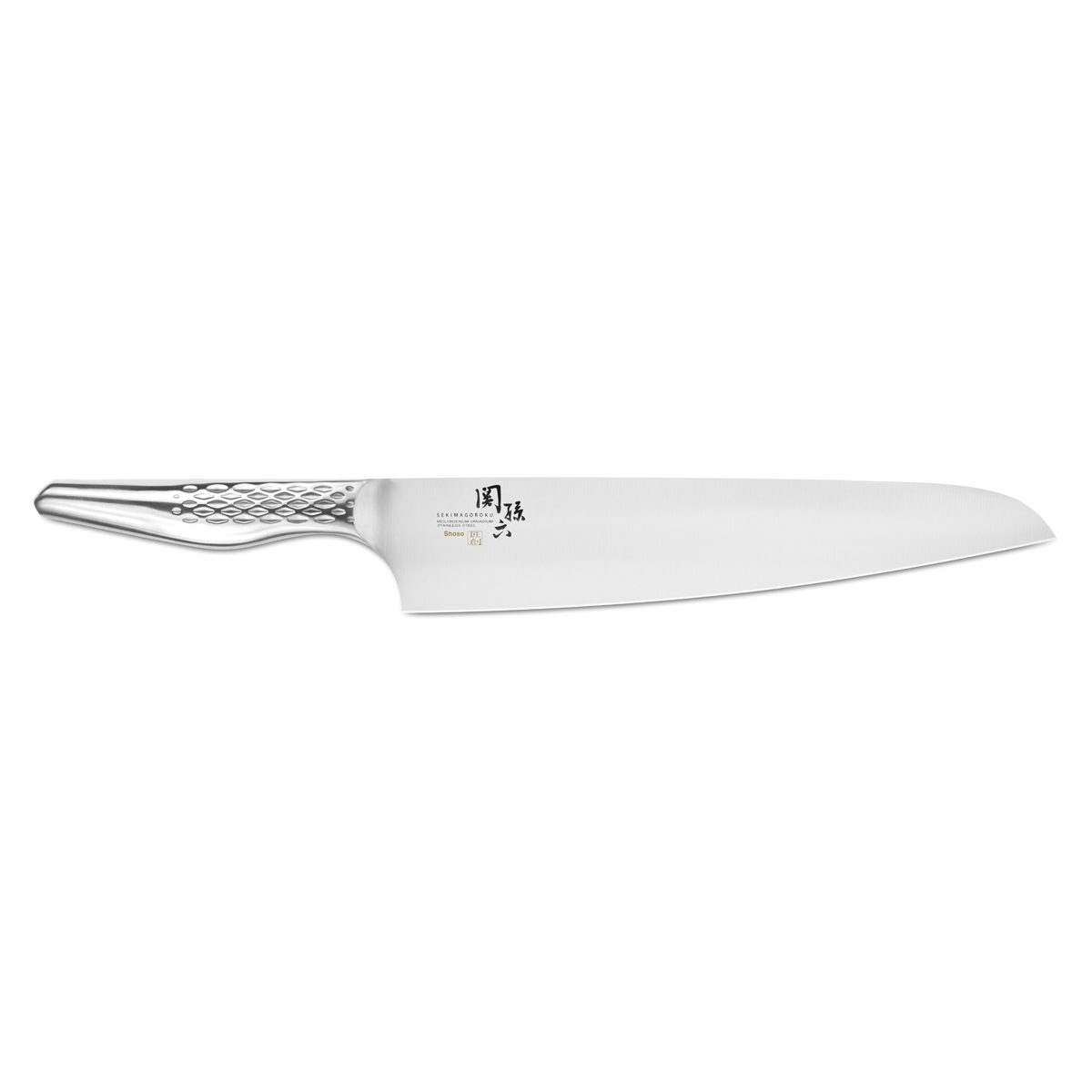 KAI Seki Magoroku Shoso Kochmesser 24 cm - Klinge & Griff Edelstahl