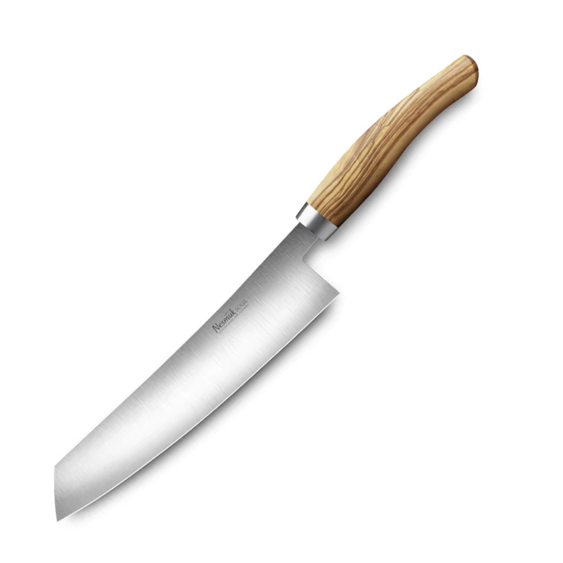Nesmuk Soul Kochmesser 24 cm - Niobstahl - Griff Olivenholz