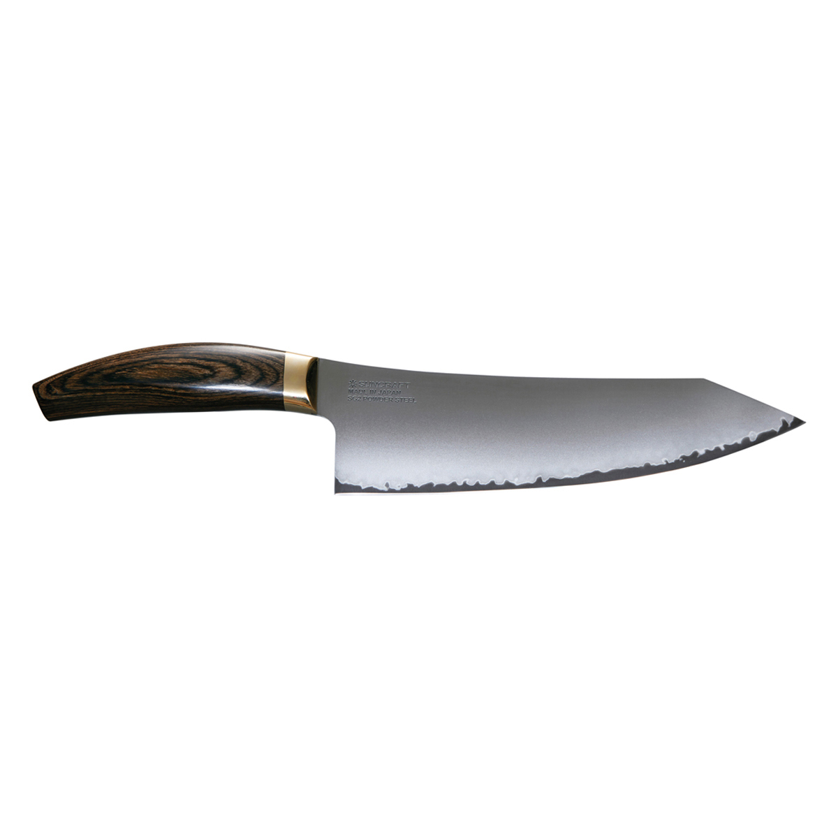 Suncraft Elegancia KSK Kochmesser 20 cm - Pulverstahl - Griff Pakkaholz