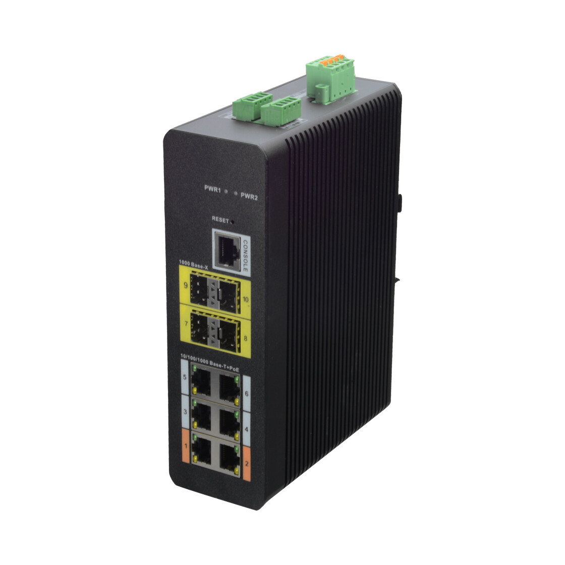 6 PoE-Ports Switch X-SECURITY