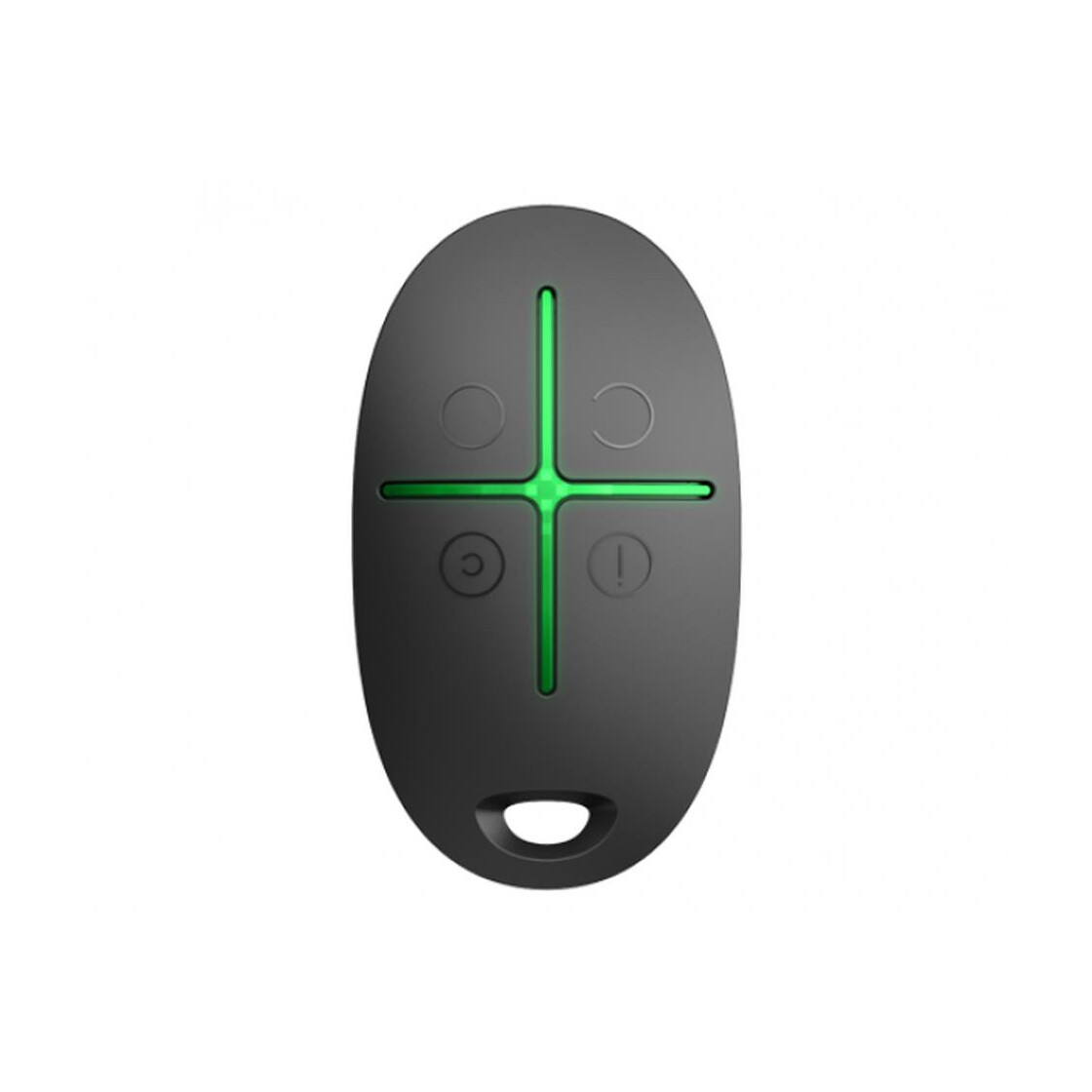 schwarze Funk-Fernbedienung mit vier Tasten AJAX