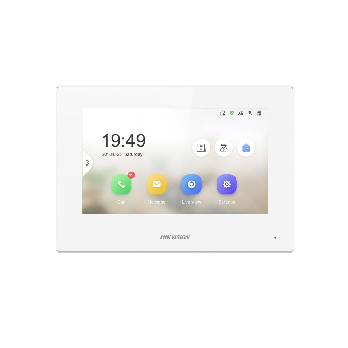 7' IP-Monitor für Türsprechanlagen HIKVISION