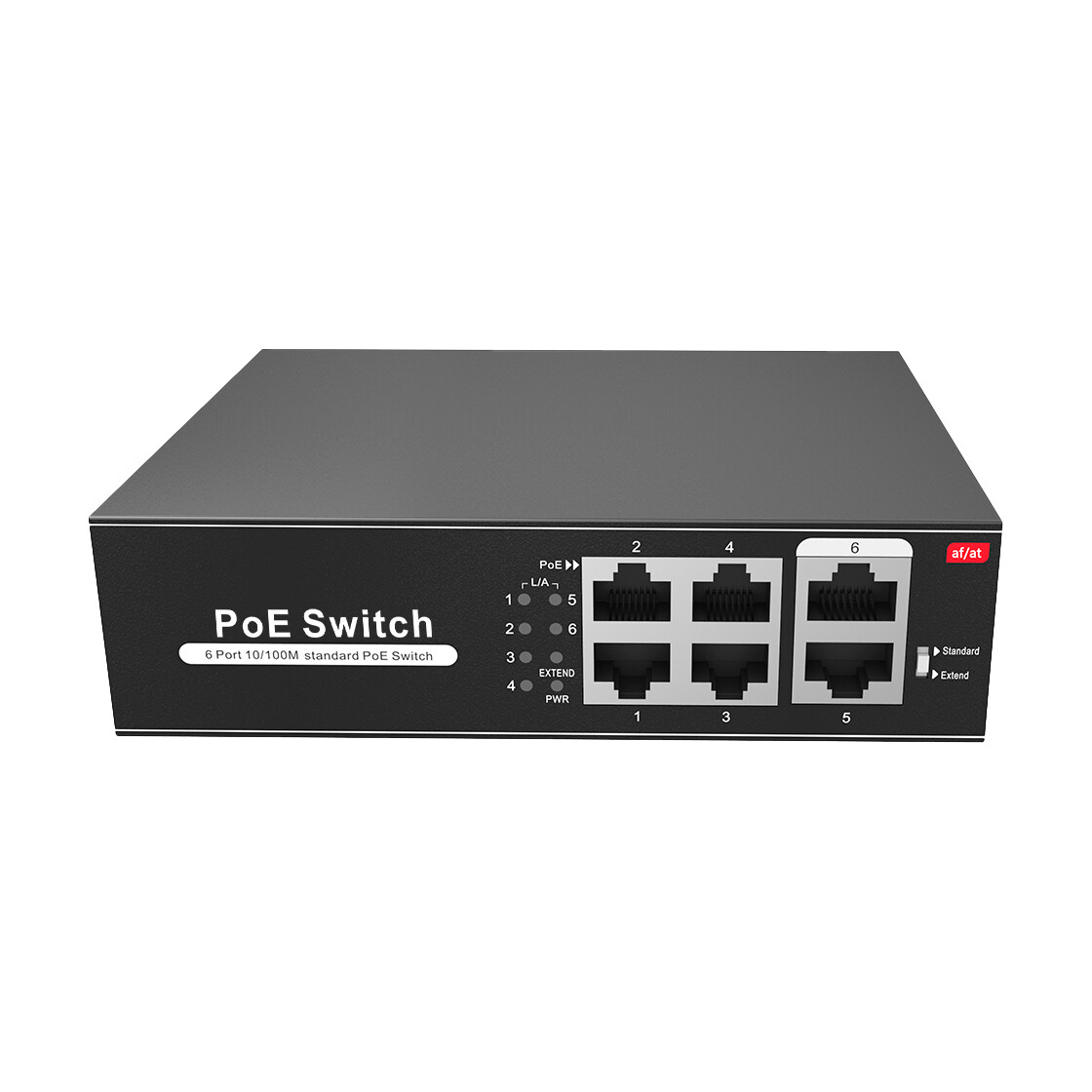 4-Port PoE Switch SAFIRE