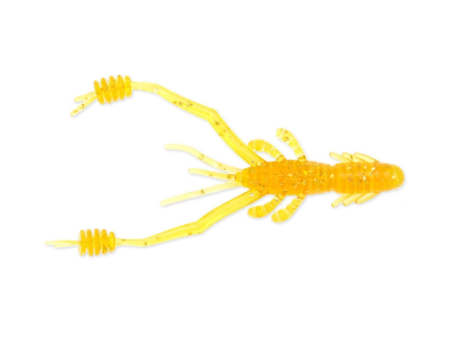 3' Ring Shrimp - Motoroil Gold Flk.