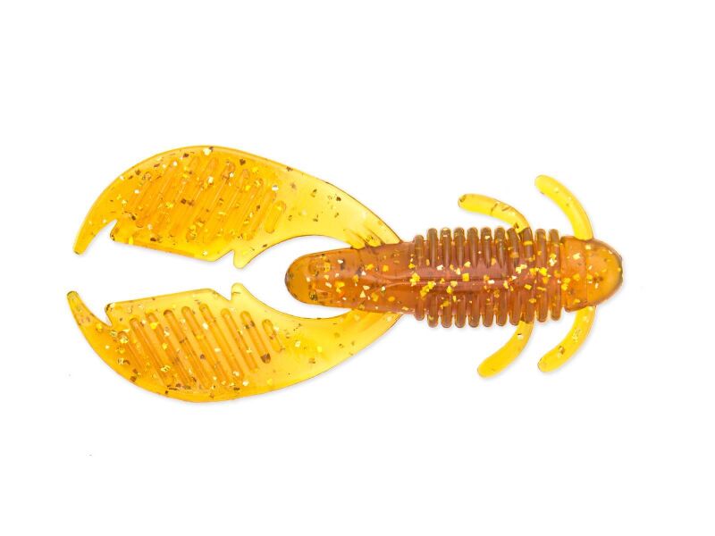3' Ax Craw - Motoroil Gold Flk.