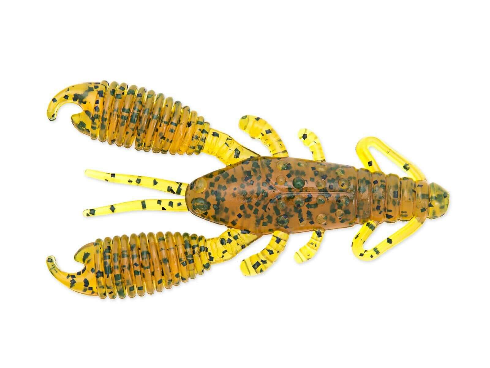 3' Ring Craw - Motoroil Pepper