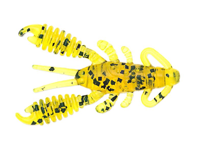 1.5' Ring Craw Micro - Motoroil Pepper