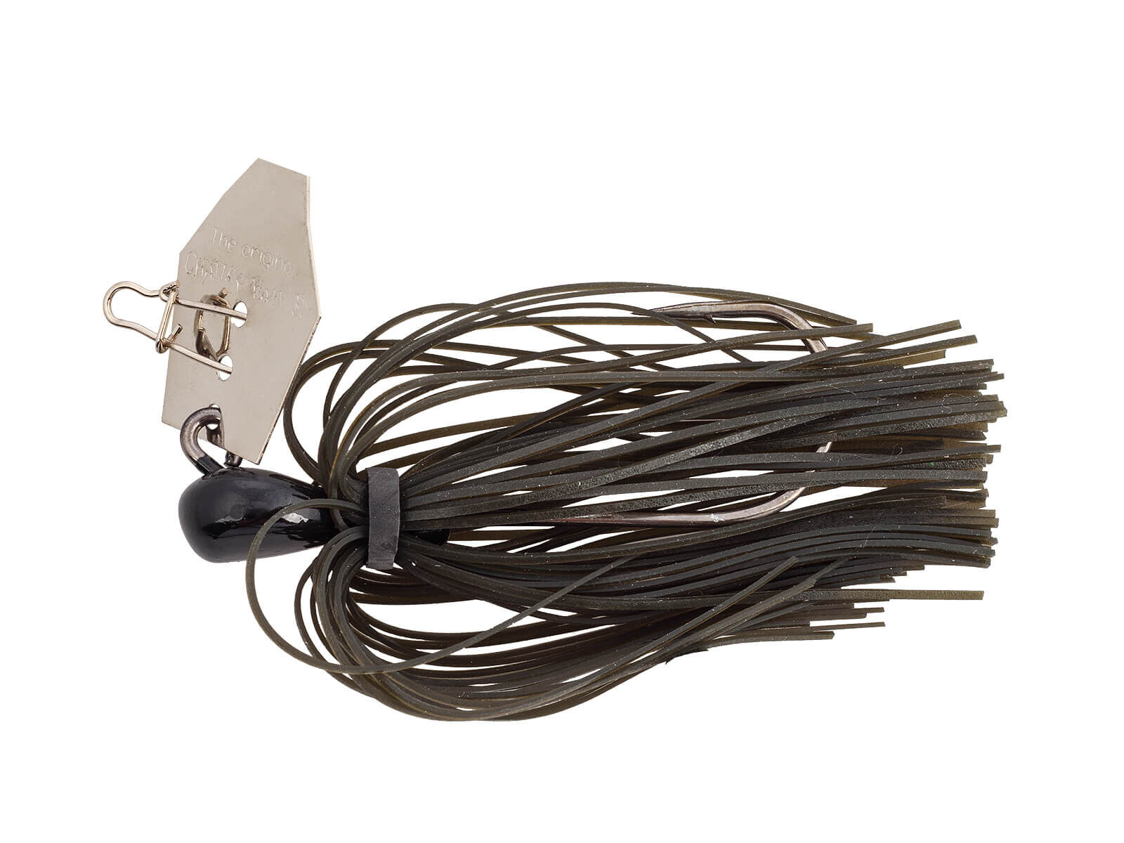 7.0g ChatterBait Mini - Green Pumpkin / Black