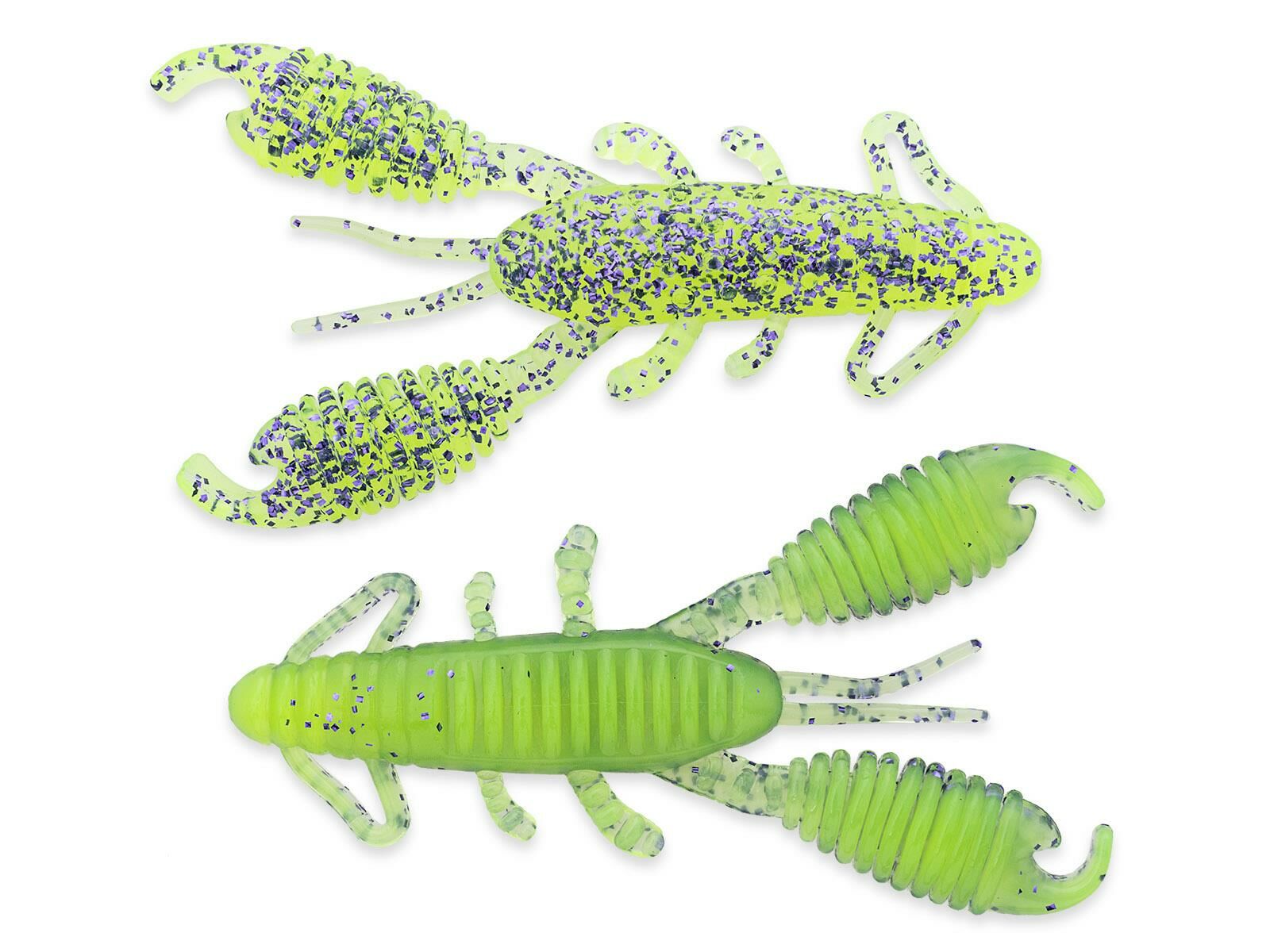 4' Ring Craw Daddy - Purple Chartreuse (BA-Edition)