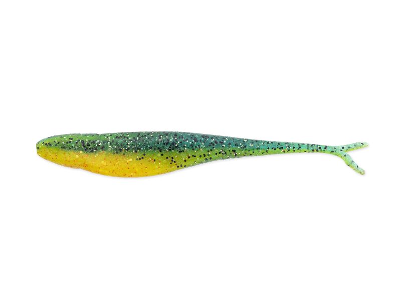 4' Scented Jerk ShadZ - Pro Yellow Perch