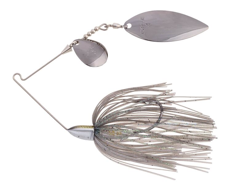 10.5g Tee-Bone Spinnerbait Tandem Willow (513) Smokin Shad