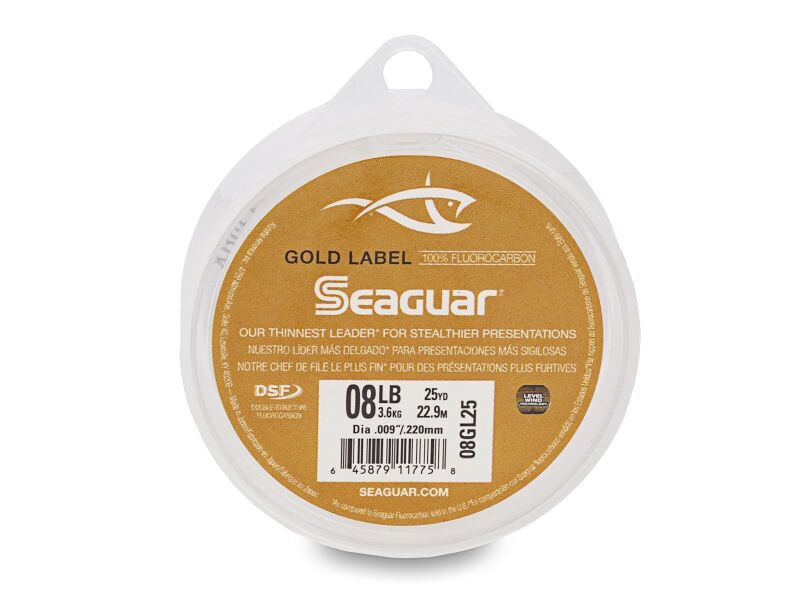 22,8 m SEAGUAR GOLD LABEL 20 lb - 9,1 kg (0,35 mm)