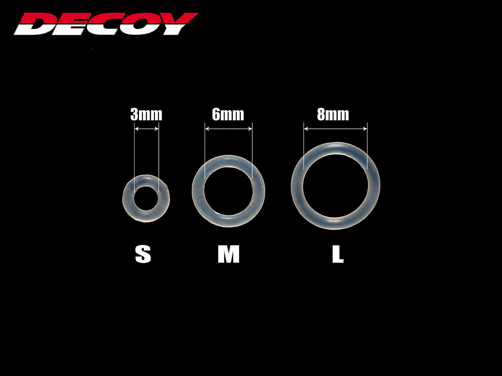DECOY Body Ring WH-03 S (3 mm)