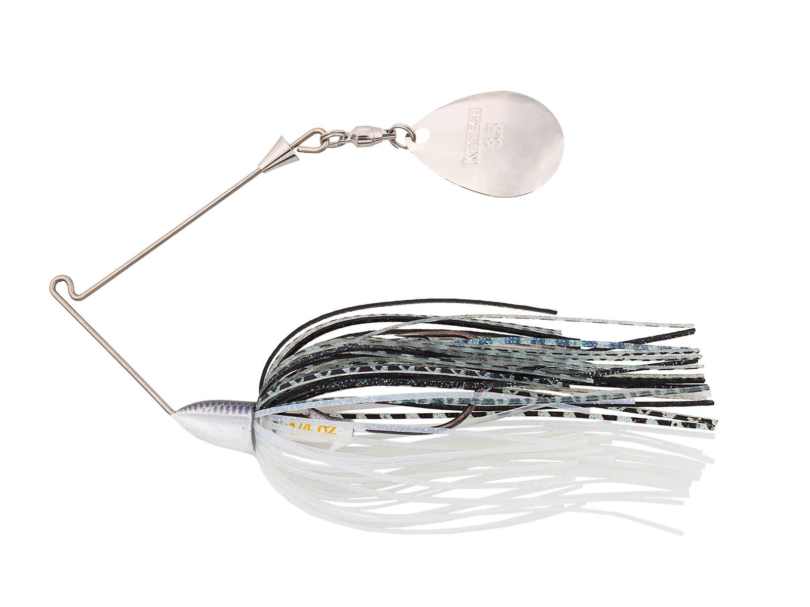 7.0g Baby Tee-Bone Spinnerbaits Single Colorado (493) Blue Back Herring