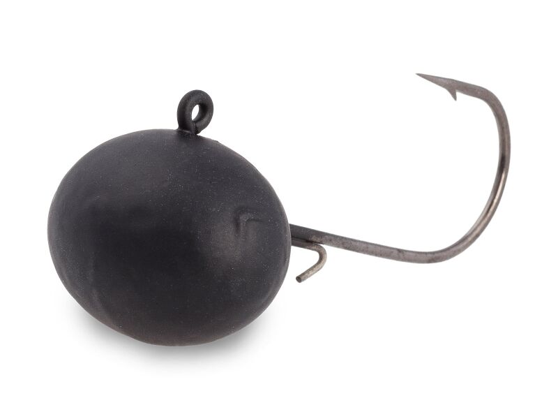 CAMO LURES Football Jigs BLACK Gr. 2/0 (28g)