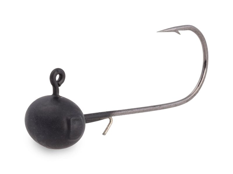 CAMO LURES Football Jigs BLACK Gr. 3/0 (7g)