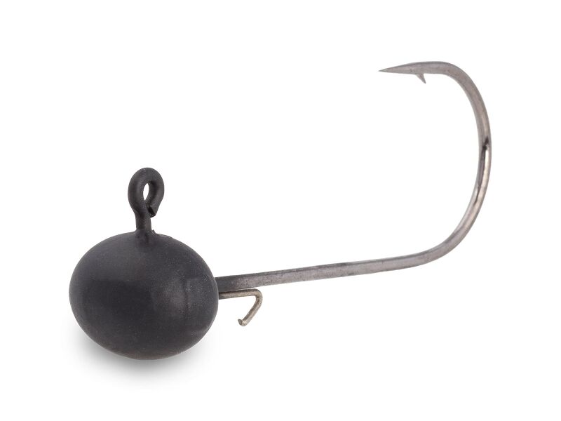 CAMO LURES Football Jigs BLACK Gr. 4/0 (7g)