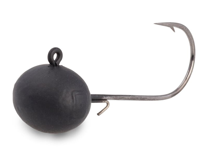 CAMO LURES Football Jigs BLACK Gr. 4/0 (21g)