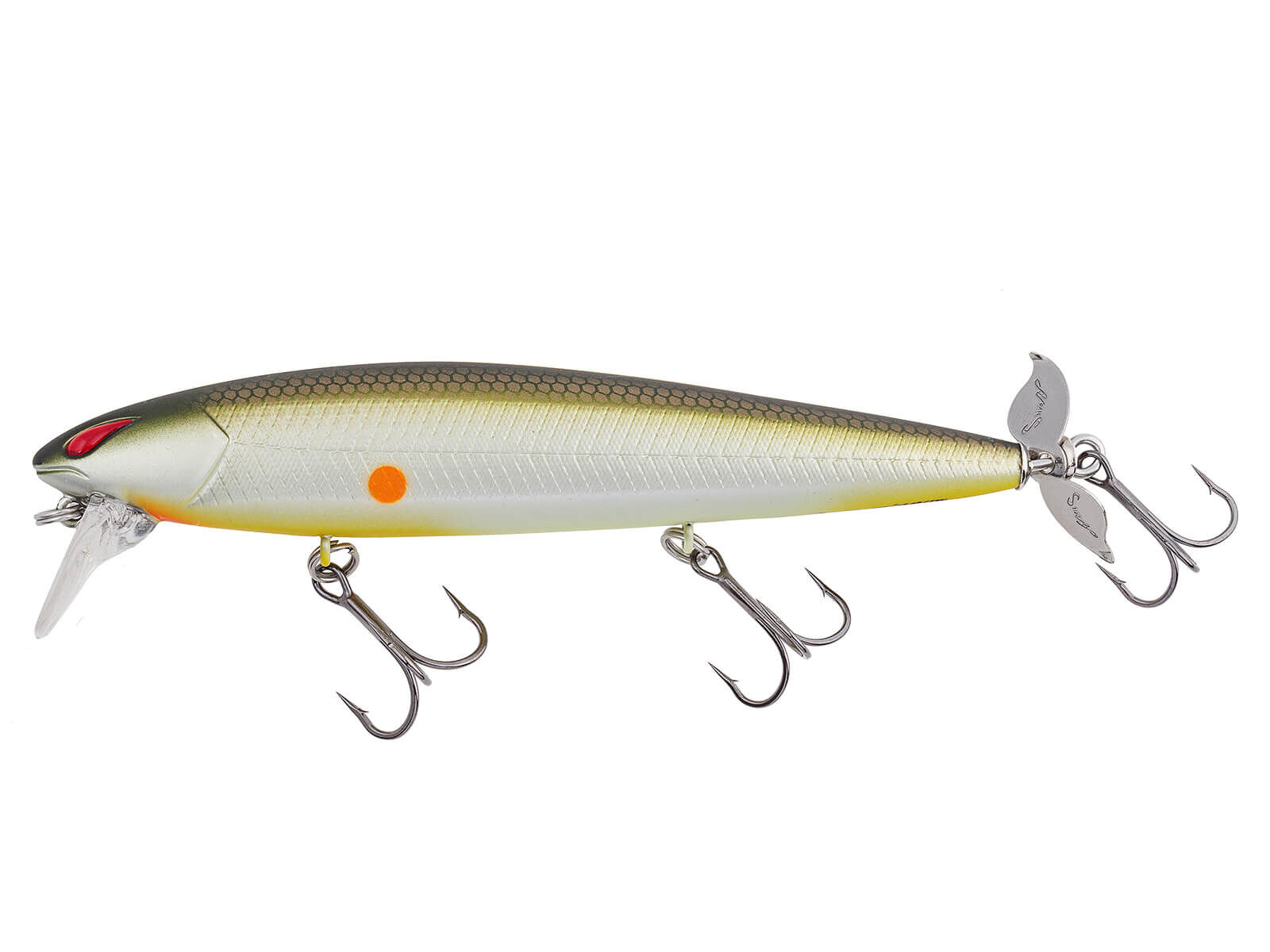 Laydown Minnow WAKE Prop Plus (BR-434M) Green Tea Sweets