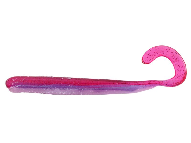4.5' Curly Tail Worm - Aaron's Morning Dawn