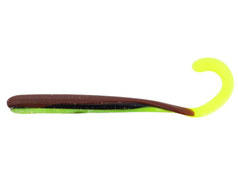 4.5' Curly Tail Worm - Bold Bluegill