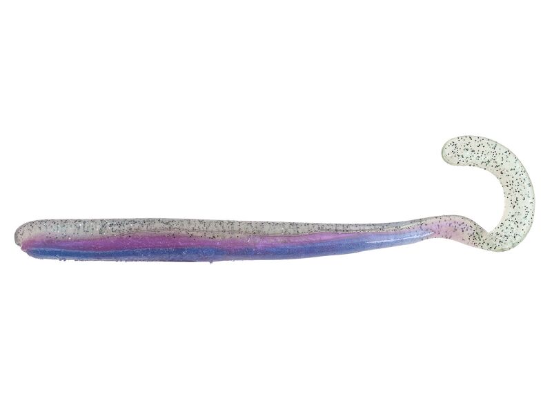 4.5' Curly Tail Worm - Prizm Shad