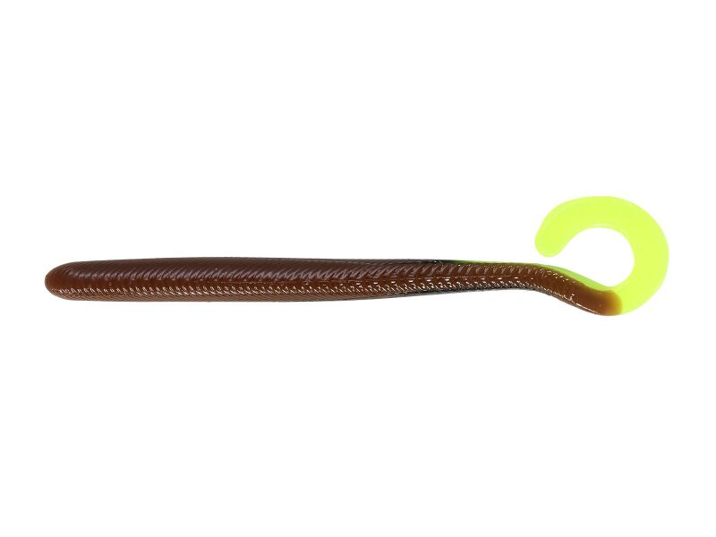 5.5' Curly Tail Worm - Bold Bluegill
