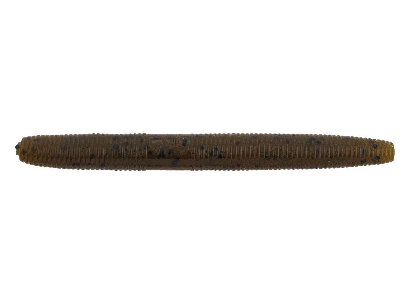 3' Slim Senko (297) Green Pumpkin Black Flk.