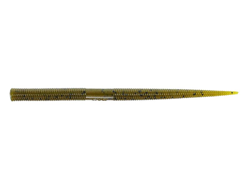 5' Pro Senko (297) Green Pumpkin Black Flk.