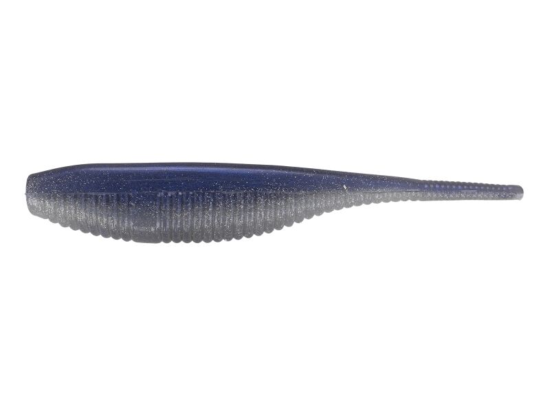 4' Fat Shad Shape Worm (9006) Pro Blue