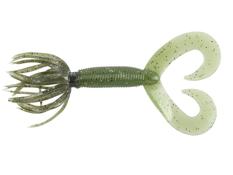 5' Double Tail Hula Grubs (305) Baby Bass