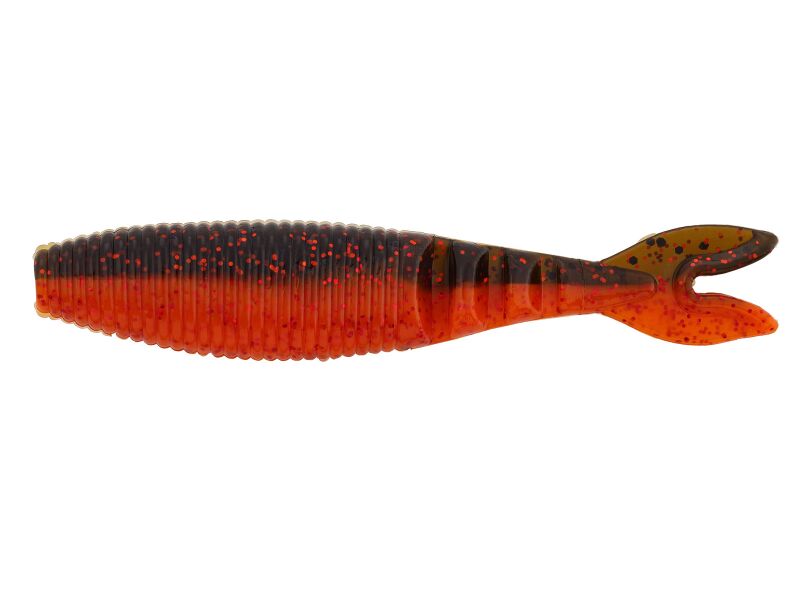 3.5' Zako Slim (956) Watermelon Copper / Orange Red Flk.