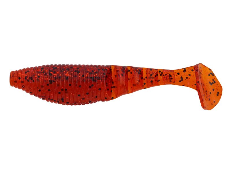 4' Paddle Tail Zako (9003) Fire Craw