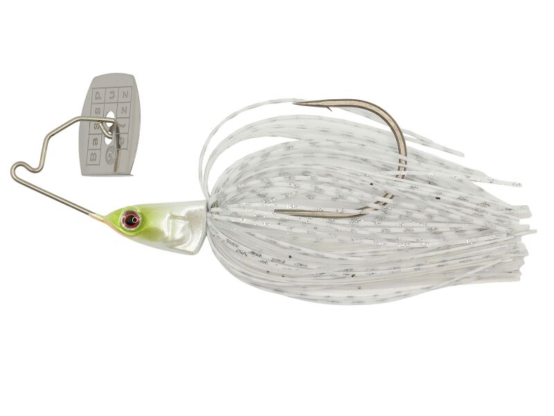 14g Bass Puzzle Grass Piece (G03) White Shad