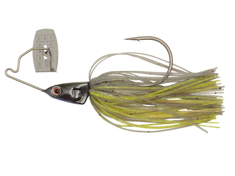 14g Bass Puzzle Grass Piece (G14) MS Smoke Shad