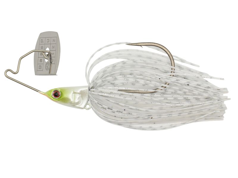 21g Bass Puzzle Grass Piece (G03) White Shad