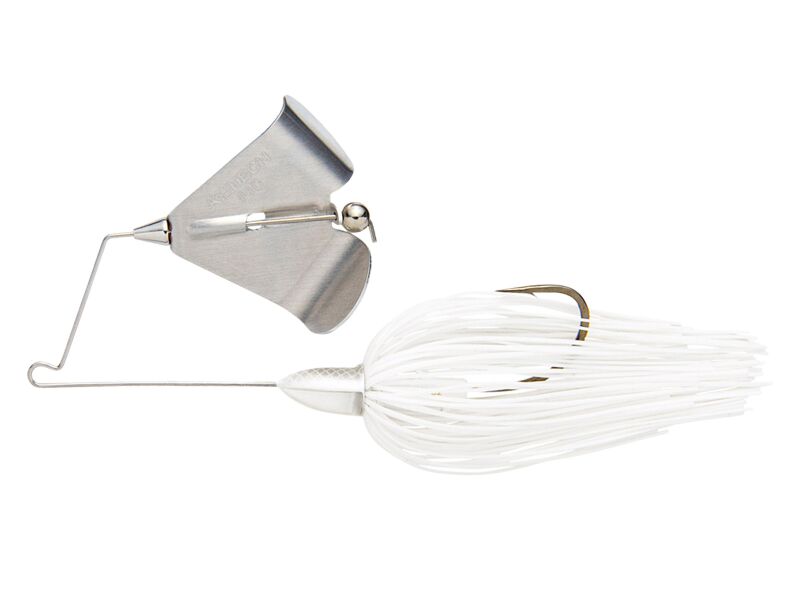 10.5g KEITECH Tee-Bone Buzzbait (010S) Super White / Silver Blade