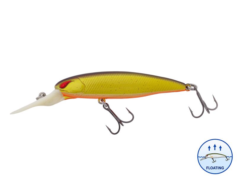 Laydown Minnow Deep JW (Floating) (B443) Mild Gold Shad